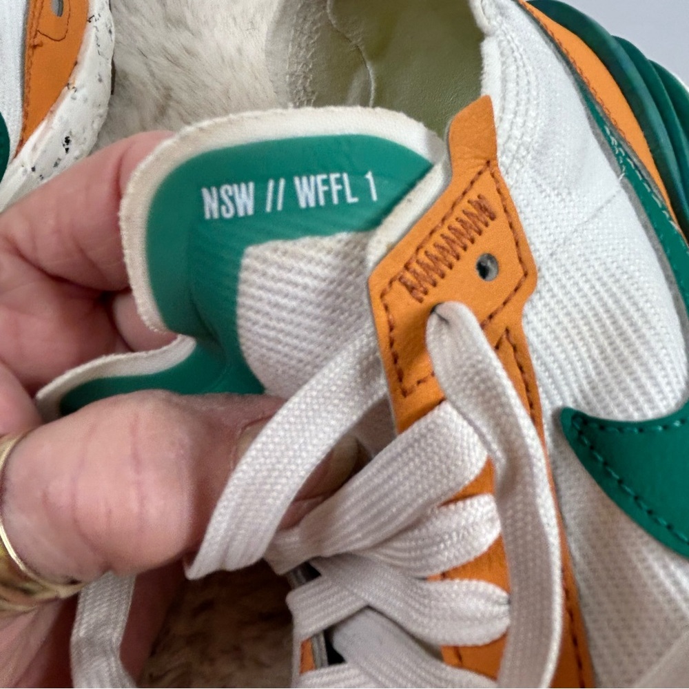 Nike Waffle One Crater NN Sail/Curry Women's Sz 8 - Picture 6 of 9